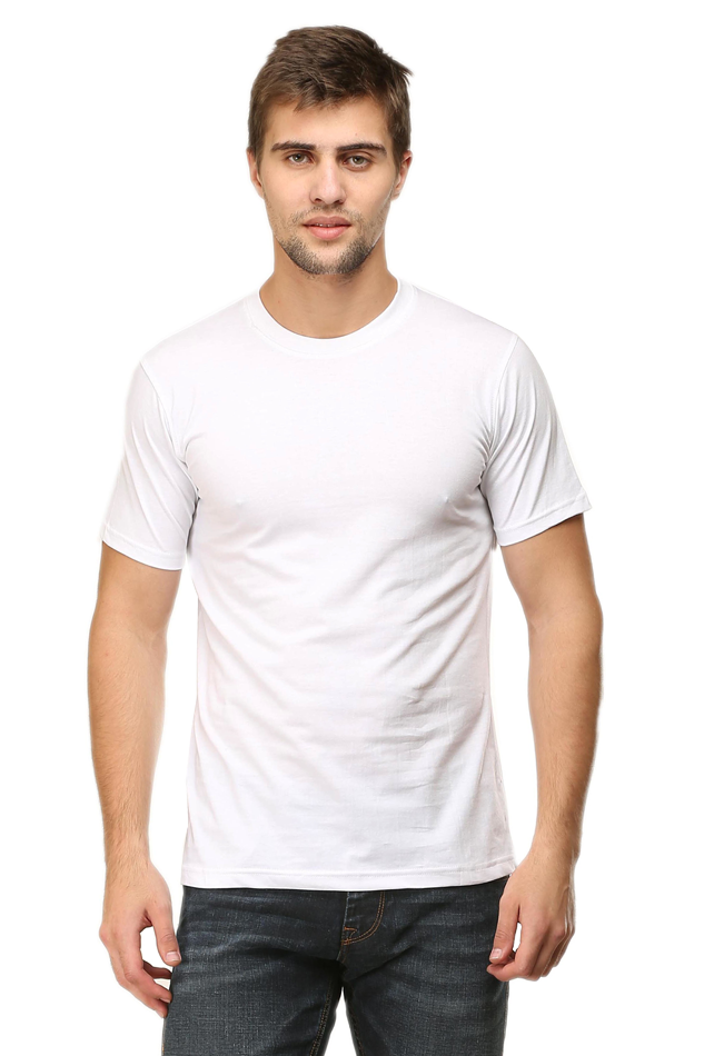 Male Round Neck Half Sleeve Classic- Plain