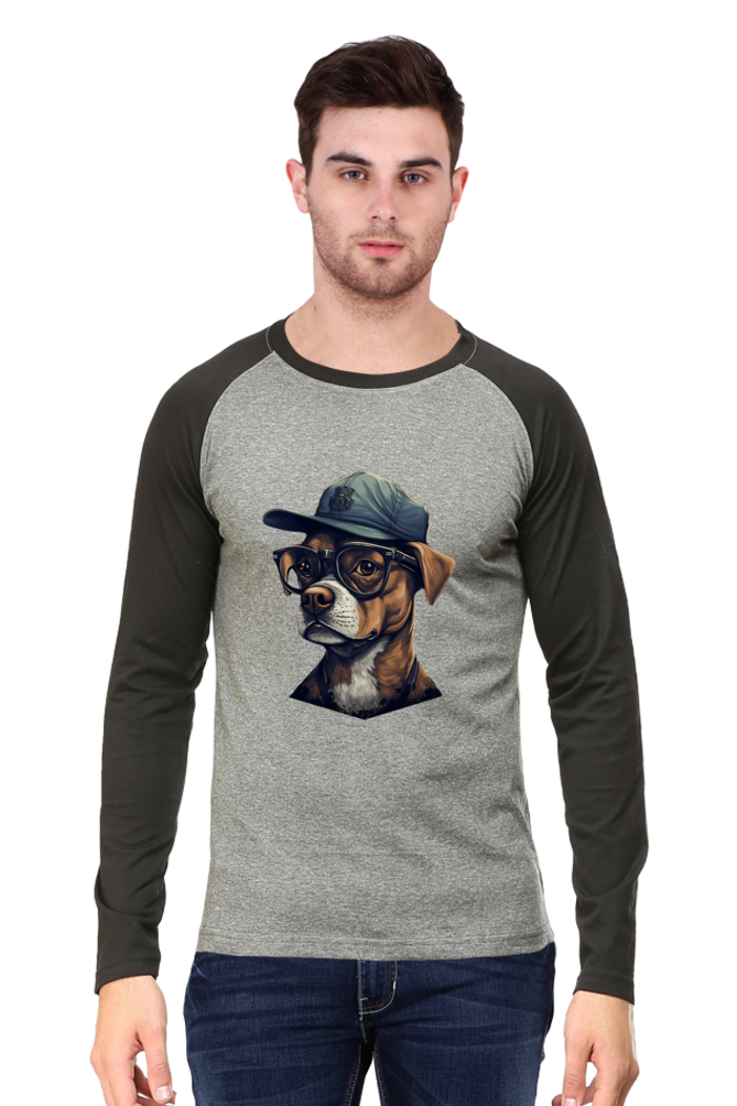 Fuzz Aldrin Raglan full sleeve - Shirt Graphics