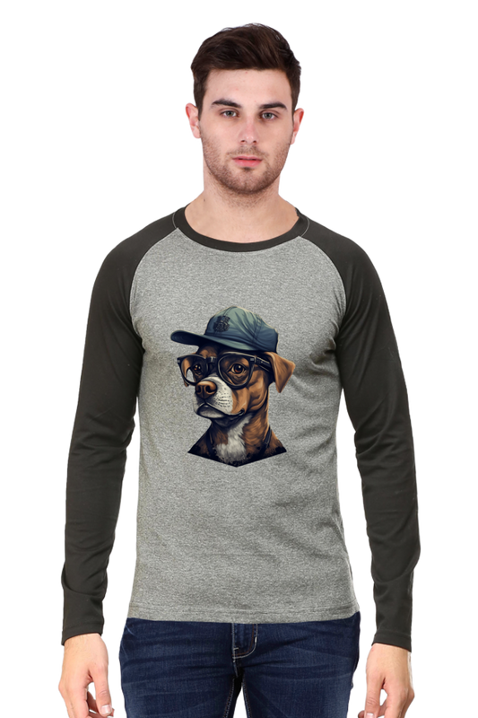 Fuzz Aldrin Raglan full sleeve - Shirt Graphics