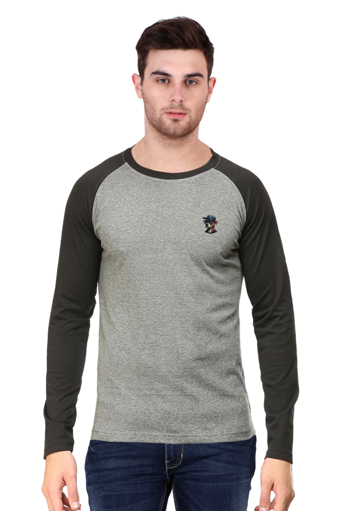 Fuzz Aldrin Raglan full sleeve - Pocket Graphics