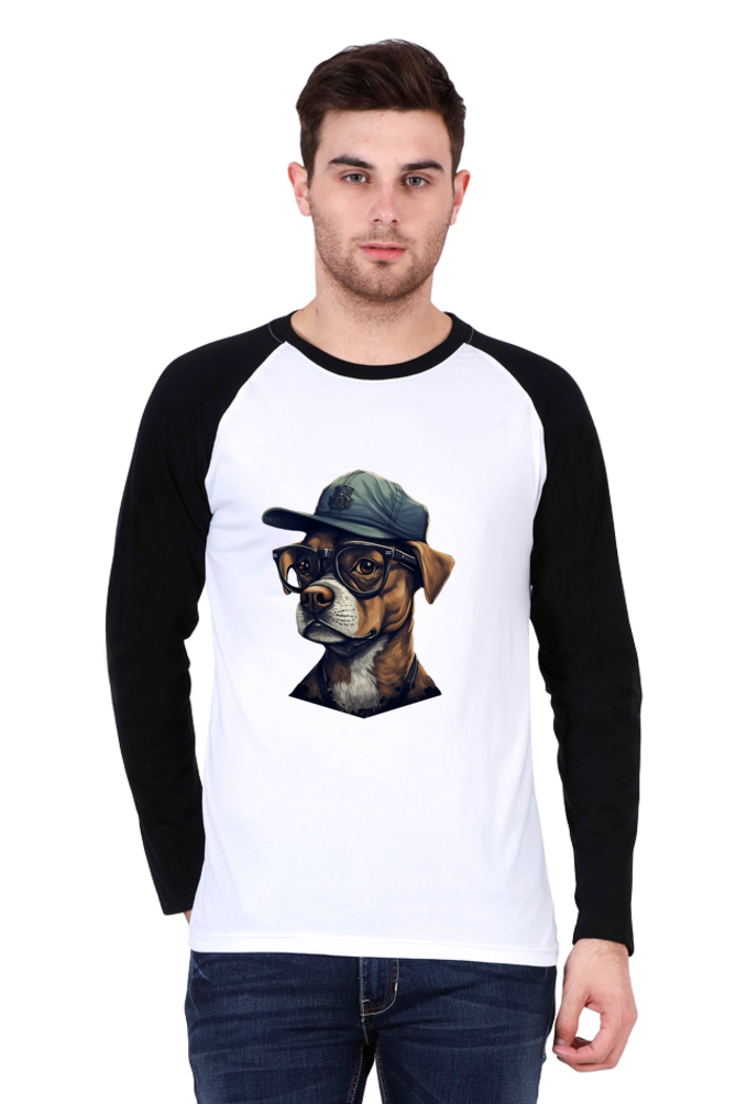 Fuzz Aldrin Raglan full sleeve - Shirt Graphics