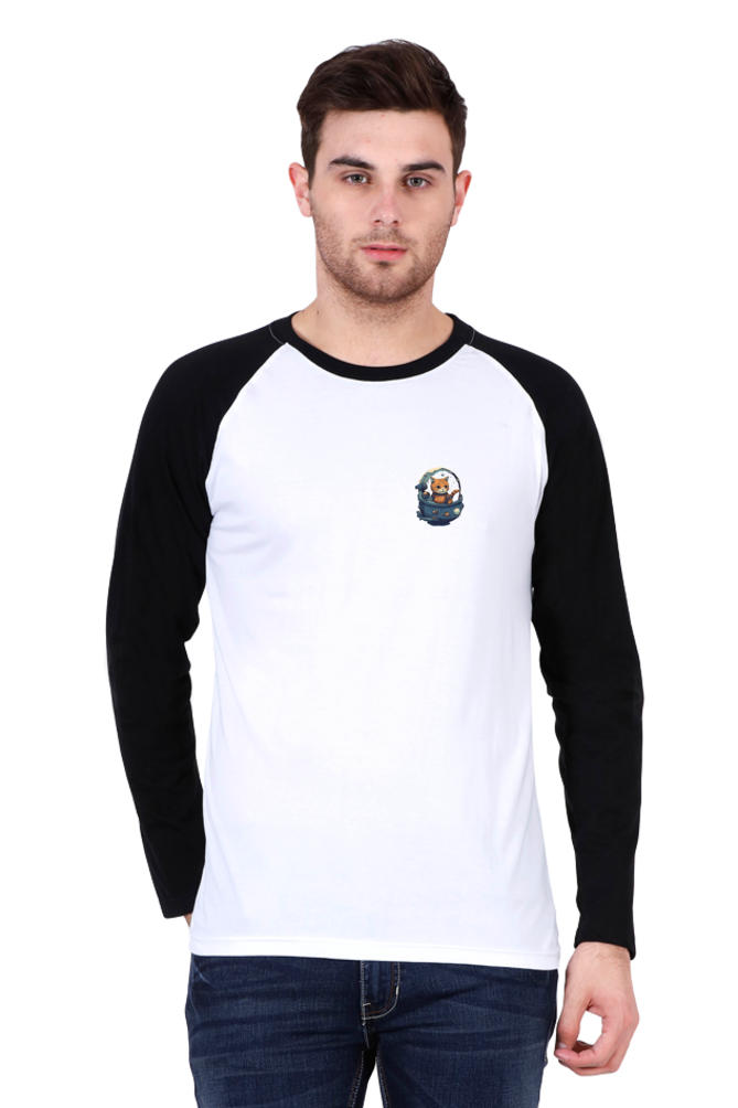 Issac Mew-Ton Raglan Full Sleeve - Pocket Graphic