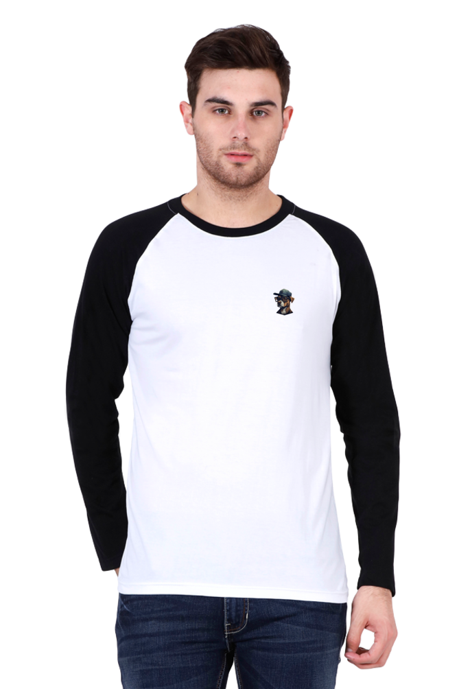 Fuzz Aldrin Raglan full sleeve - Pocket Graphics