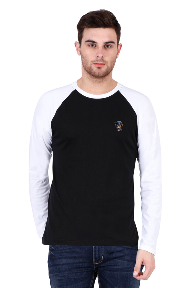 Fuzz Aldrin Raglan full sleeve - Pocket Graphics