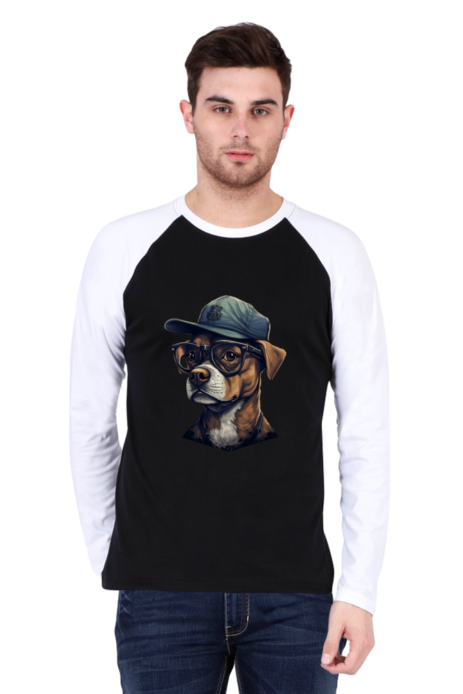 Fuzz Aldrin Raglan full sleeve - Shirt Graphics