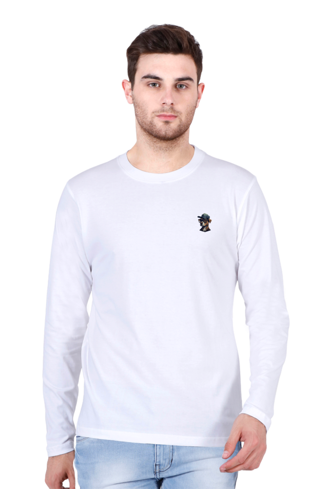 Fuzz Aldrin Round Neck Full Sleeve - Pocket Graphics