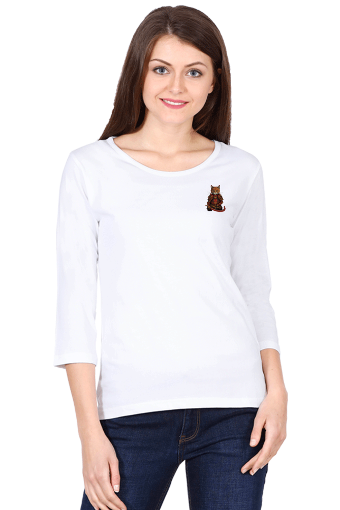 Domo Ari-kato Female Round Neck Full Sleeve - Pocket Graphics