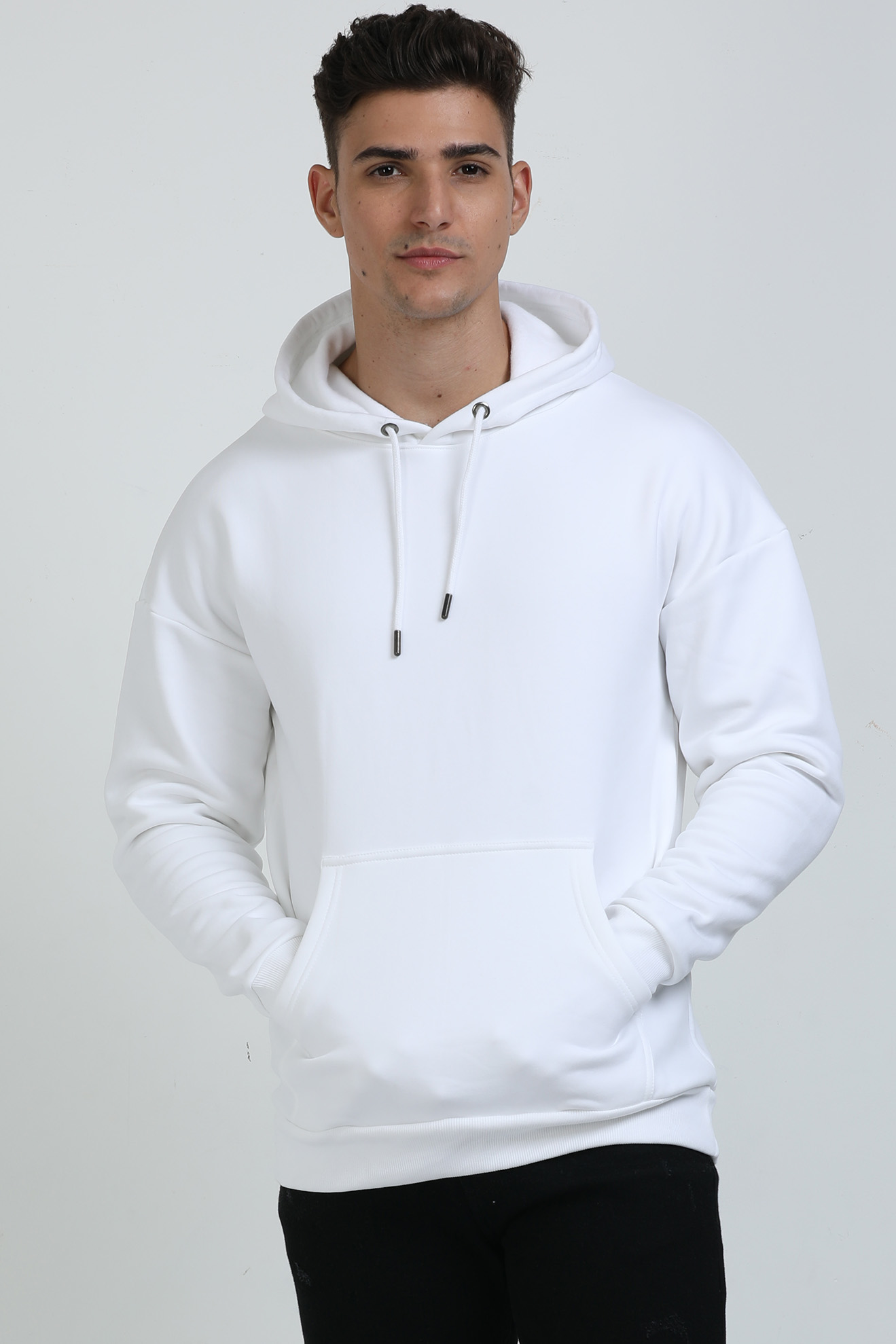 Unisex Oversized Hooded Sweatshirt- Plain