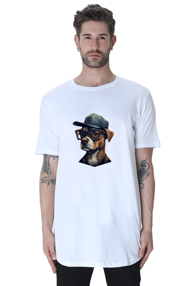 Fuzz Aldrin Longline curve T-Shirt - Shirt Graphics