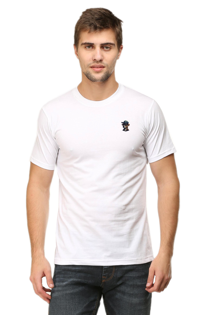 Fuzz Aldrin Round Neck Half Sleeve Standard - Pocket Graphics