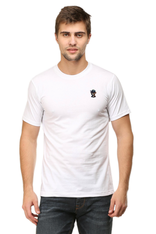 Fuzz Aldrin Round Neck Half Sleeve Standard - Pocket Graphics