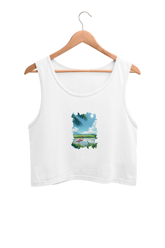 Flamin-stay Crop Tank