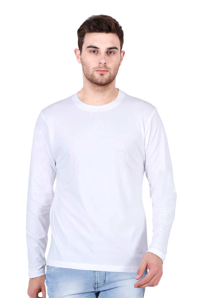 Male Round Neck Full Sleeve- Plain