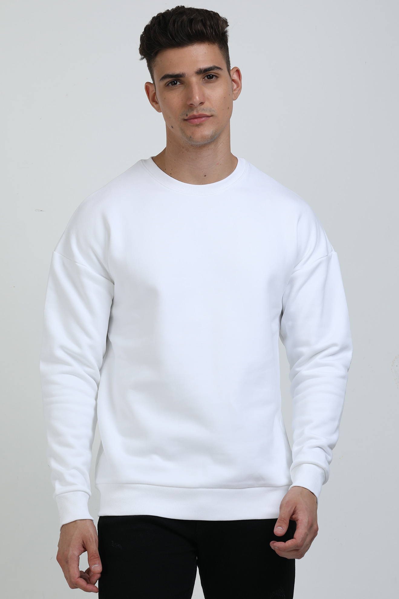 Unisex Oversized Sweatshirts- Plain