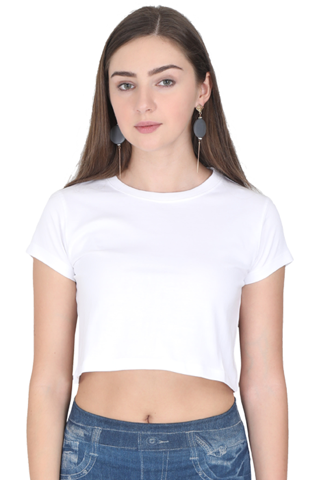 Female Crop Top- Plain