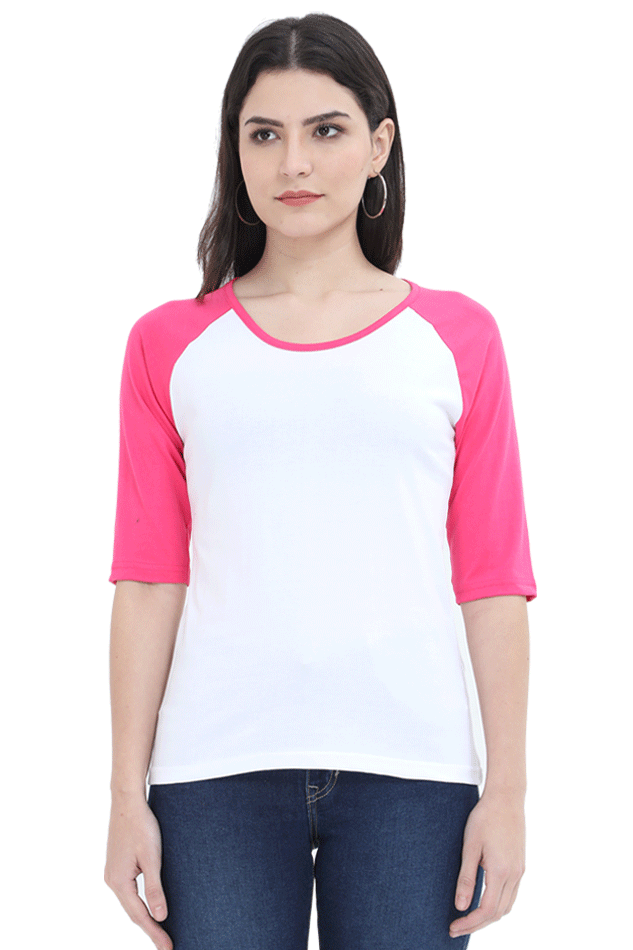 Female Raglan Full Sleeve-Plain