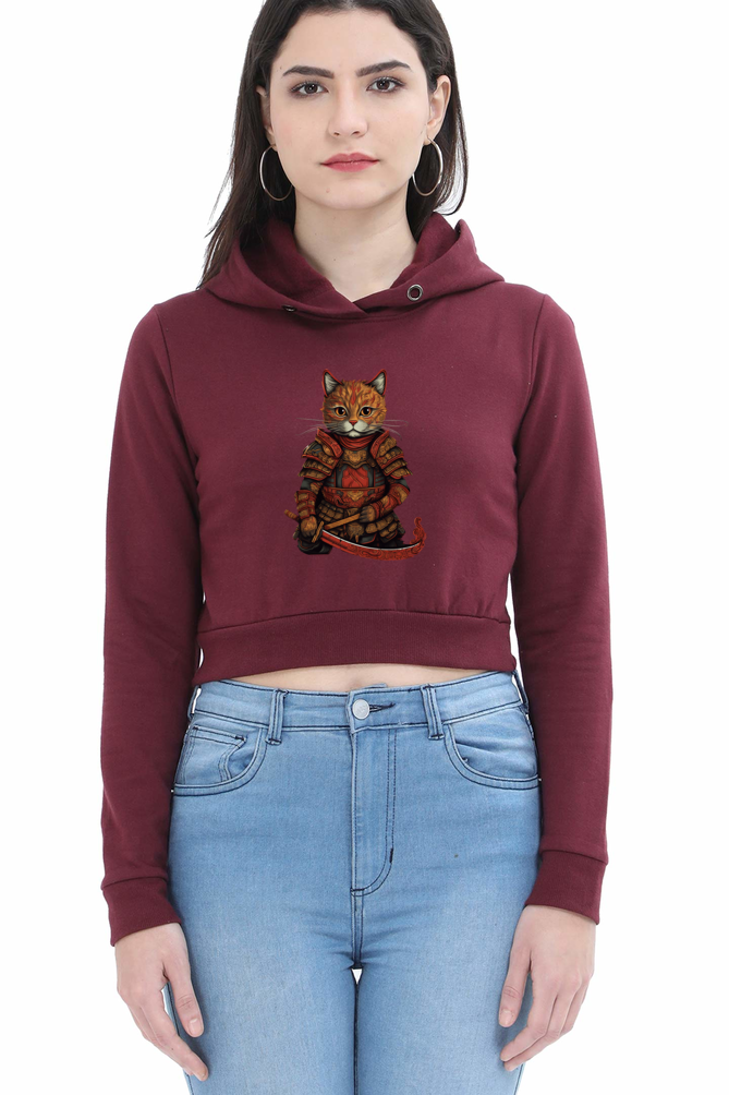 Domo Ari-kato Female Crop Hoodie - Shirt Graphics