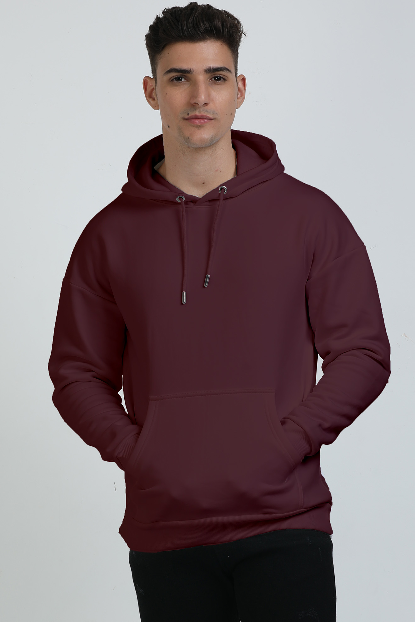 Unisex Oversized Hooded Sweatshirt- Plain