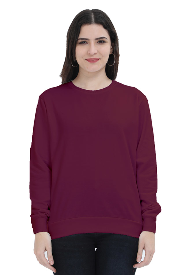 Unisex Sweatshirts- Plain