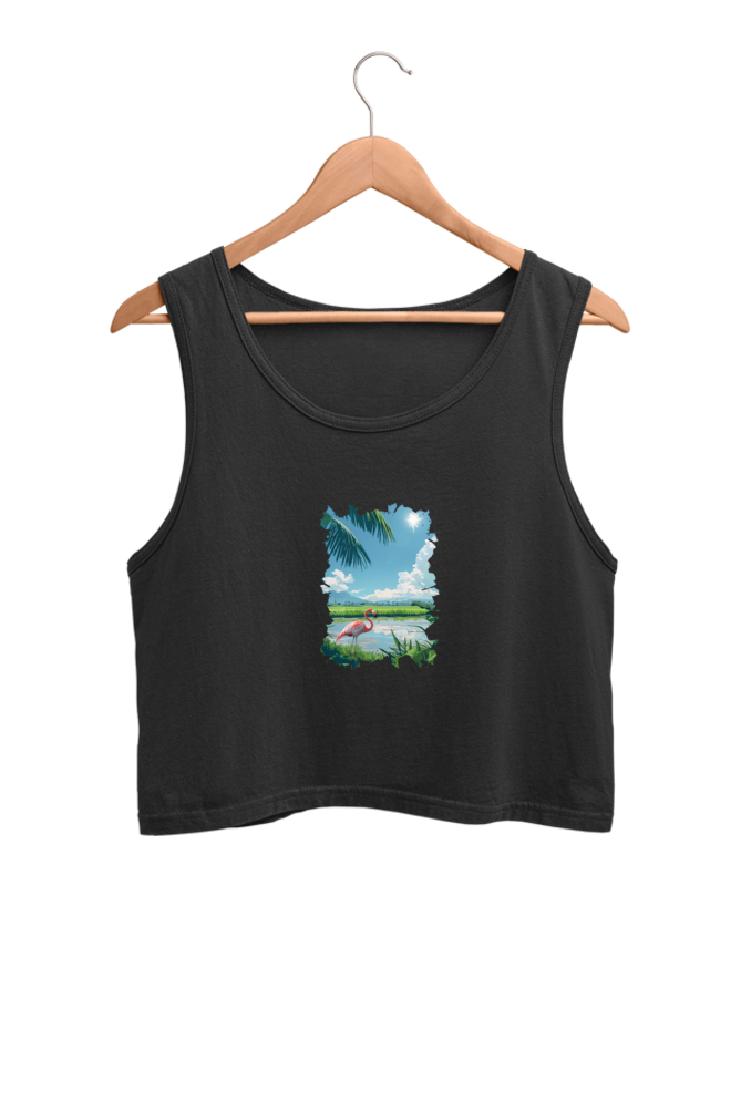 Flamin-stay Crop Tank