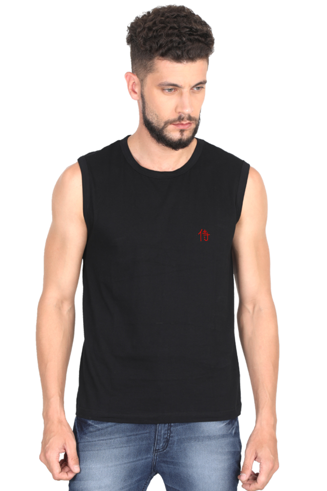 Geko Male Round Neck Sleeveless Front & Back