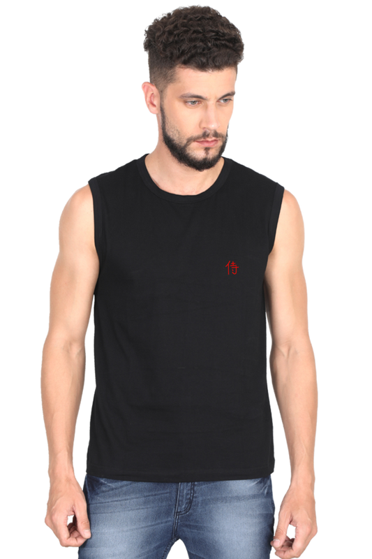 Geko Male Round Neck Sleeveless Front & Back