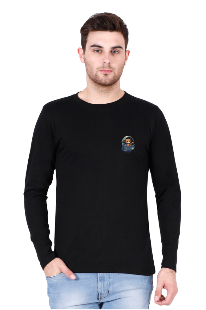 Issac Mew-Ton Round Neck Full Sleeve - Pocket Graphic