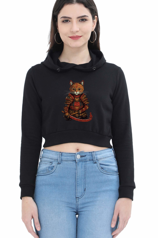 Domo Ari-kato Female Crop Hoodie - Shirt Graphics