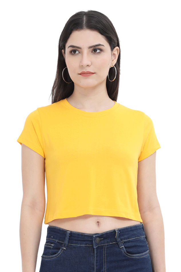 Female Crop Top- Plain