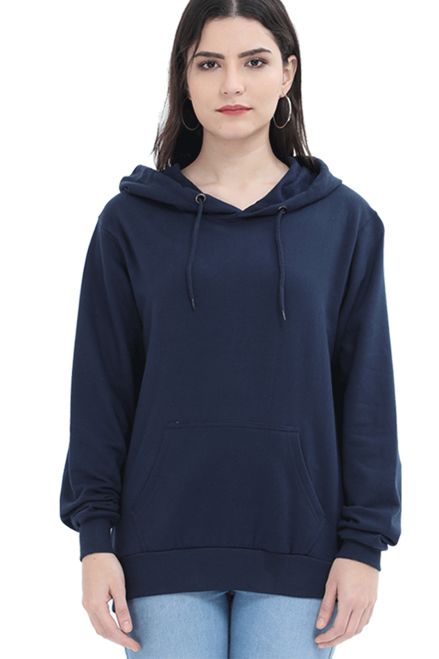 Unisex Hooded SweatShirt- Plain