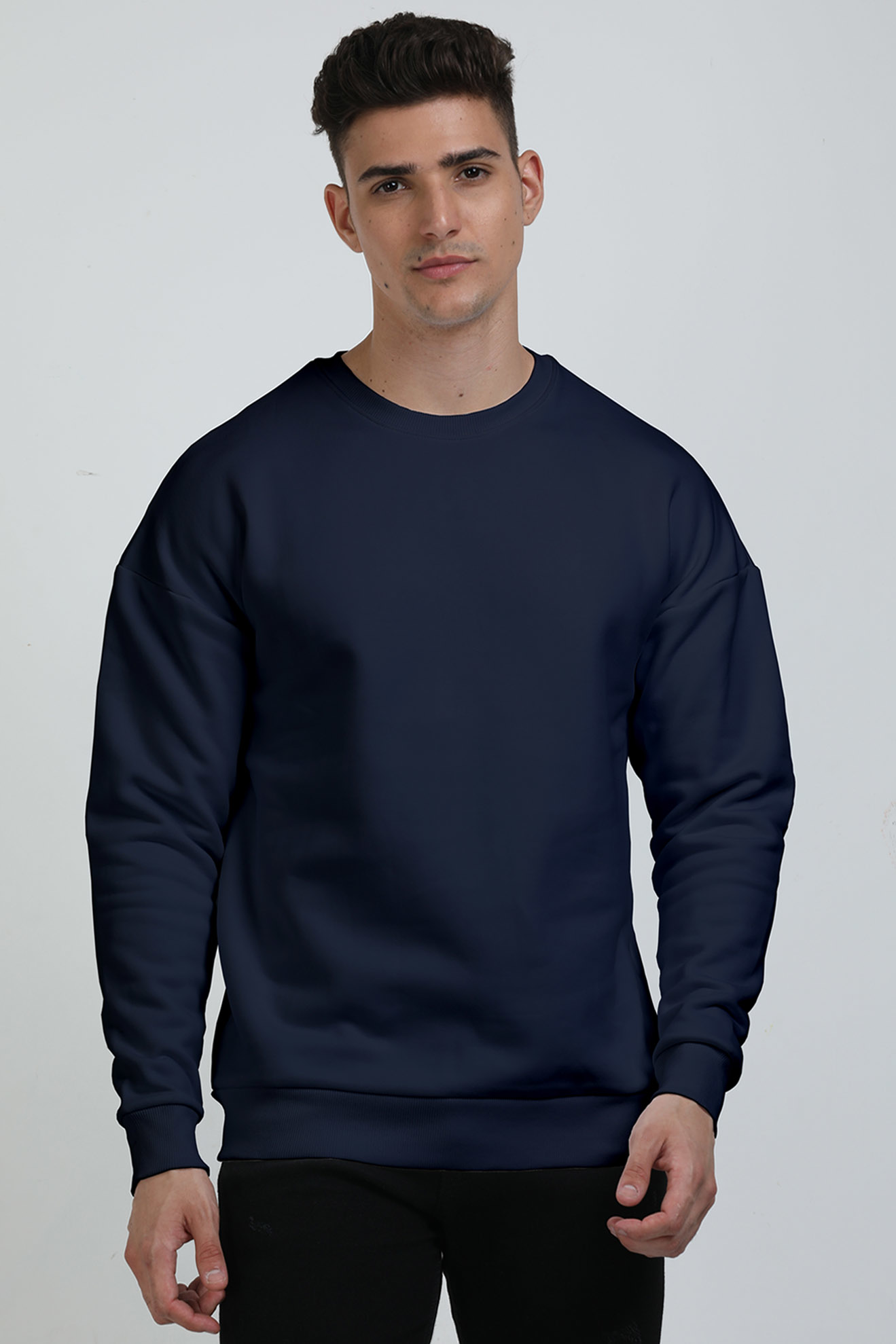 Unisex Oversized Sweatshirts- Plain