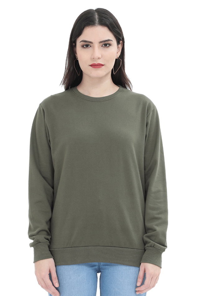 Unisex Sweatshirts- Plain