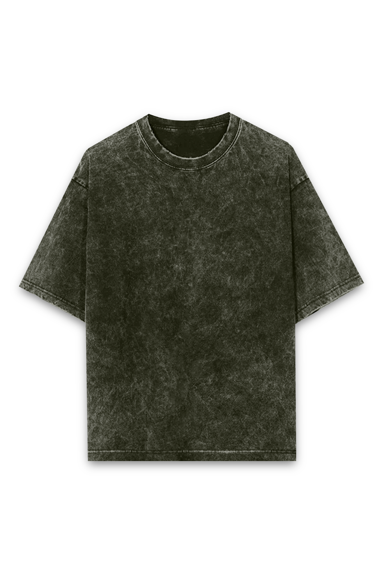 Unisex Acid Wash Oversized Classic T-shirt- Plain