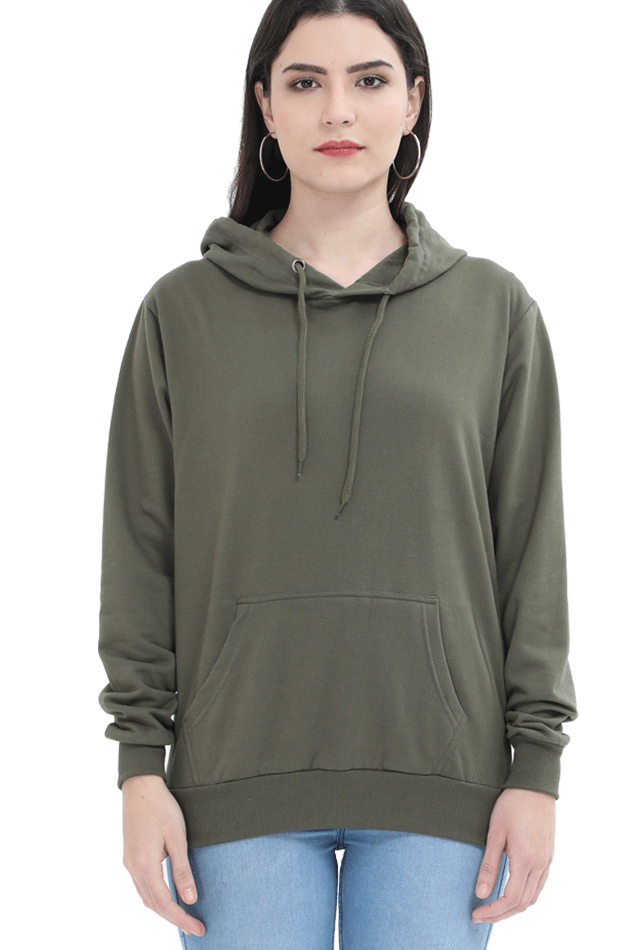 Unisex Hooded SweatShirt- Plain