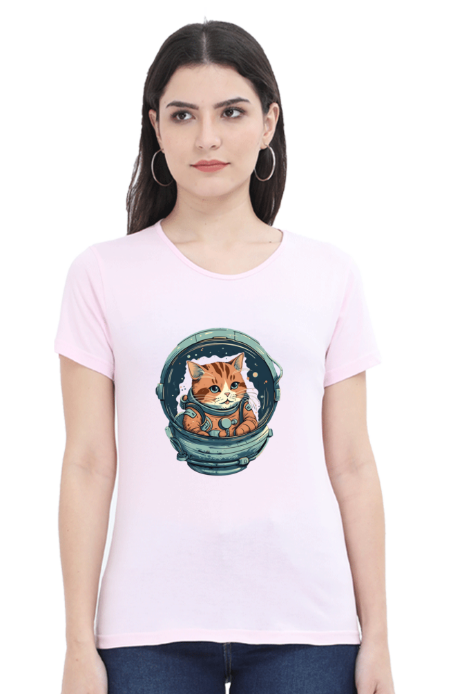 Apawllo Female Round Neck Half Sleeve Classic - Shirt Graphic