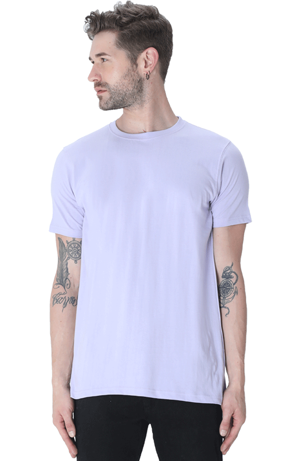 Male Round Neck Half Sleeve Classic- Plain