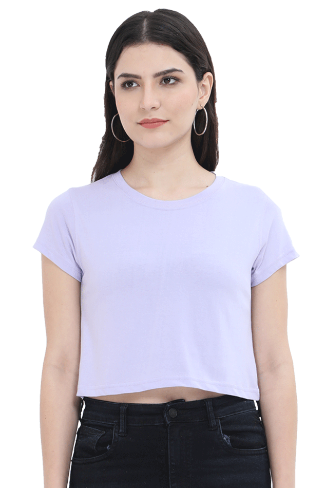 Female Crop Top- Plain