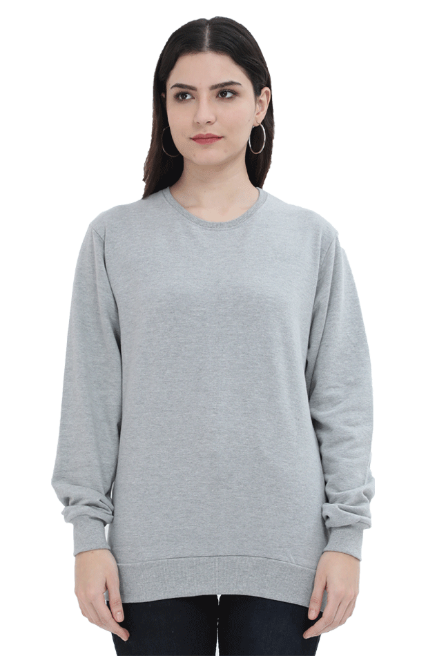 Unisex Sweatshirts- Plain