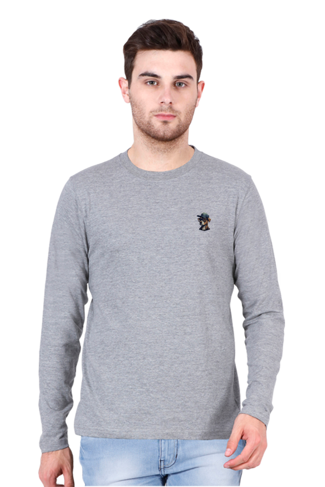 Fuzz Aldrin Round Neck Full Sleeve - Pocket Graphics