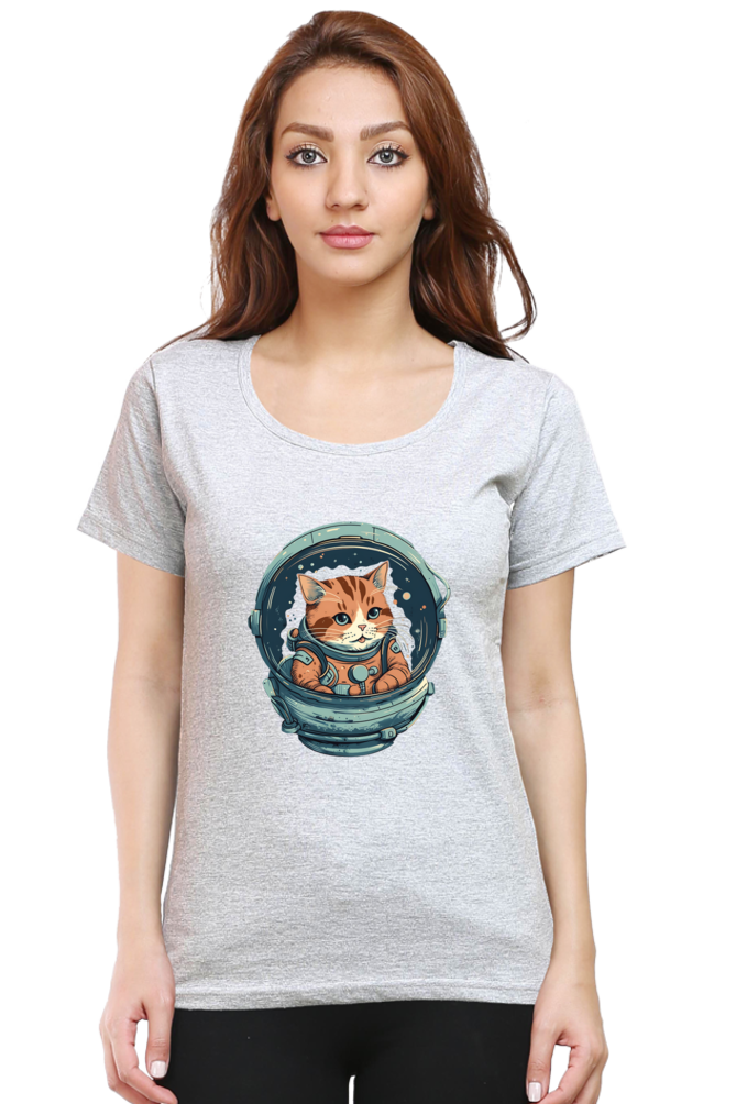 Apawllo Female Round Neck Half Sleeve Classic - Shirt Graphic