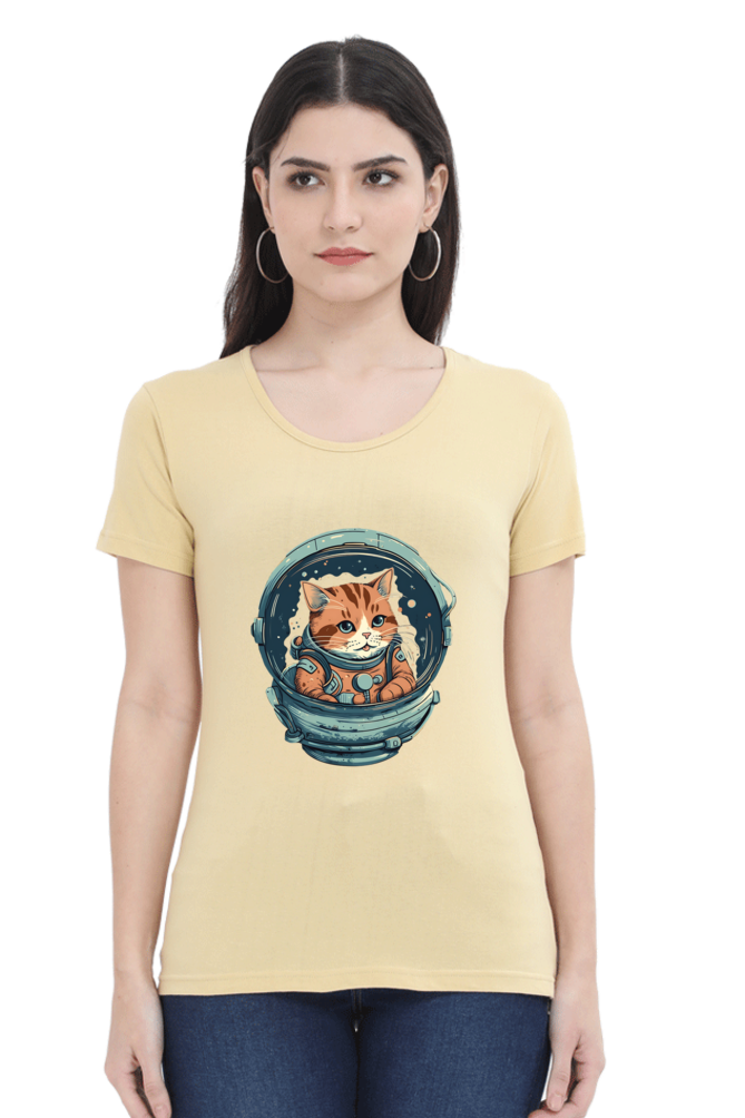 Apawllo Female Round Neck Half Sleeve Classic - Shirt Graphic