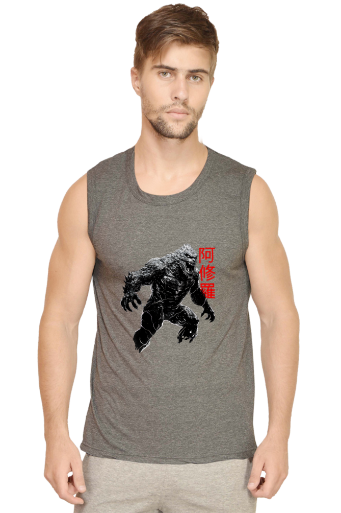 Asura Male Round Neck Sleeveless