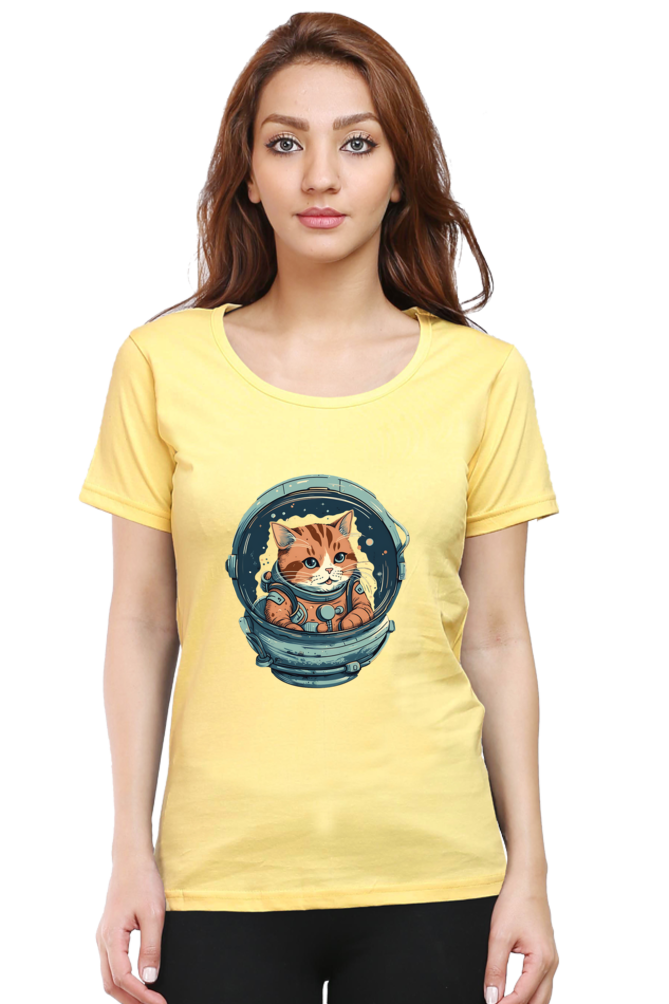 Apawllo Female Round Neck Half Sleeve Classic - Shirt Graphic