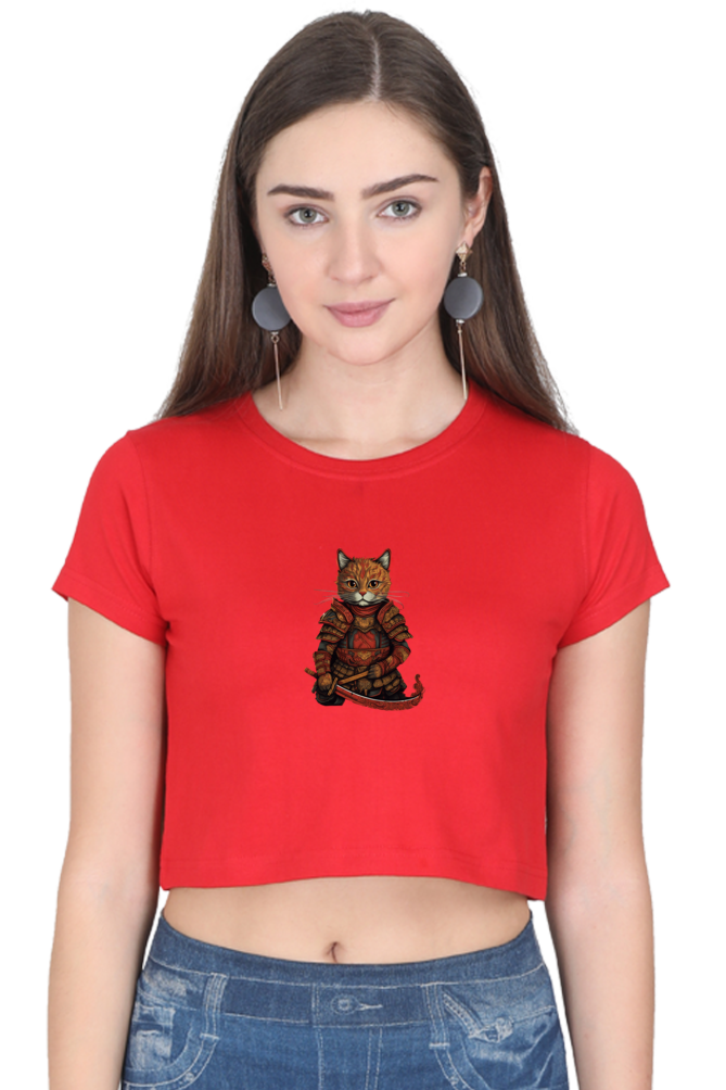 Domo Ari-kato Female Crop Top - Shirt Graphics