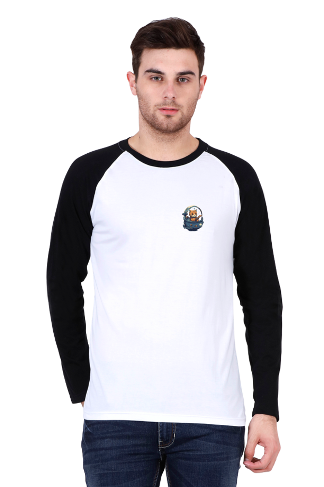 Issac Mew-Ton Raglan Full Sleeve - Pocket Graphic