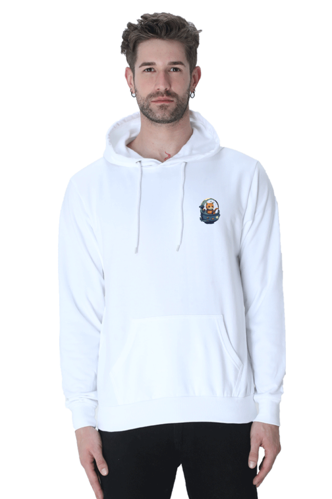 Issac Mew-Ton Unisex Hooded SweatShirt - Pocket Graphic