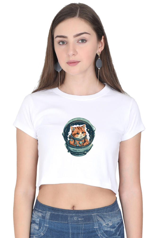 Apawllo Female Crop Top - Shirt Graphic