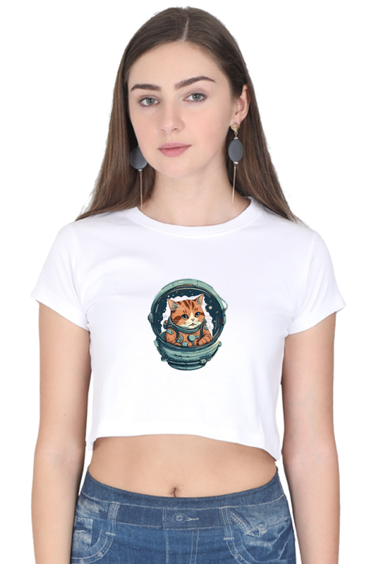 Apawllo Female Crop Top - Shirt Graphic