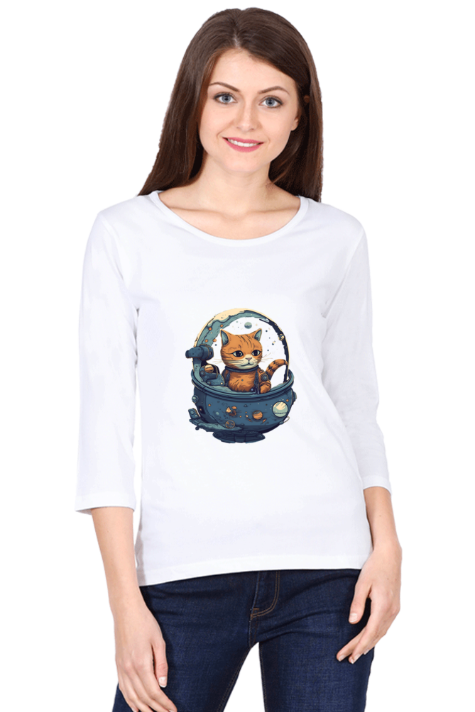 Issac Mew-Ton Female Round Neck Full Sleeve - Shirt Graphics