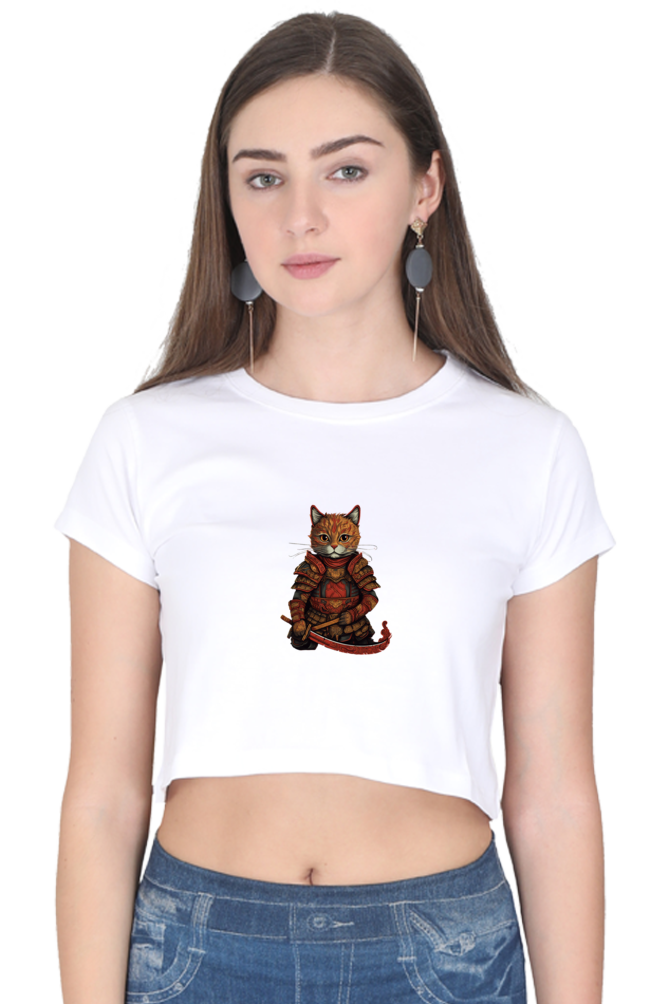 Domo Ari-kato Female Crop Top - Shirt Graphics